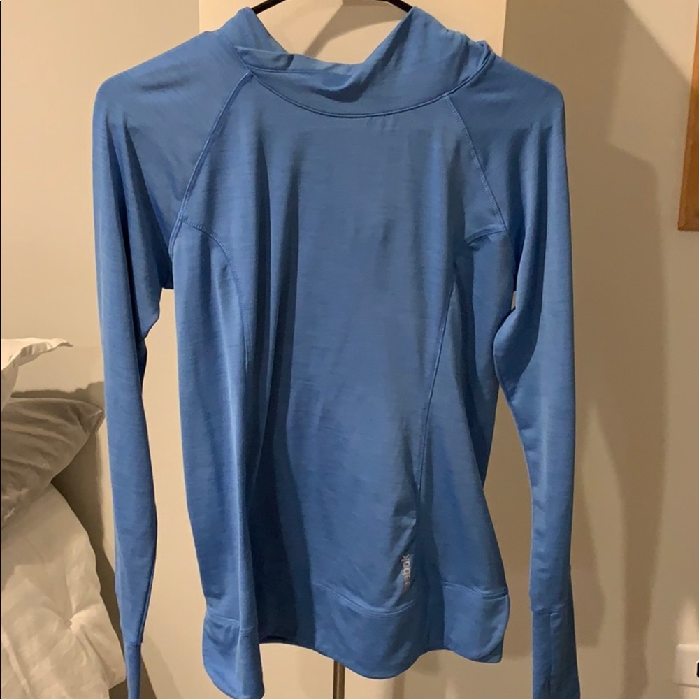 Reebok hooded running shirt